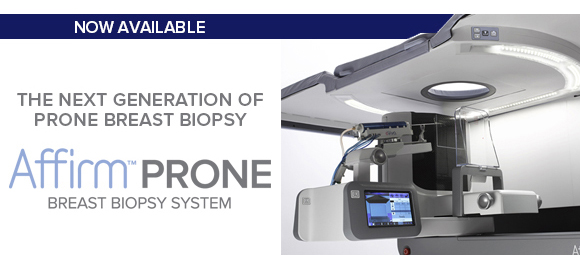 Affirm prone biopsy device